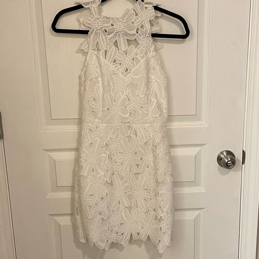 Free People x Saylor Jessa Lace Mini Dress
